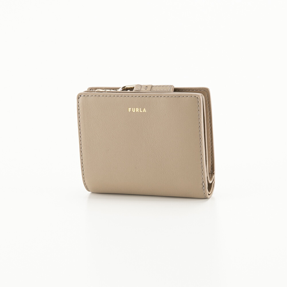 【お買い物マラソン期間中ポイント10倍】フルラ FURLA 折財布 FURLA NUVOLA S コンパクト 小銭入付/GREIGE WP00451-BX2045　 　フィットハウス