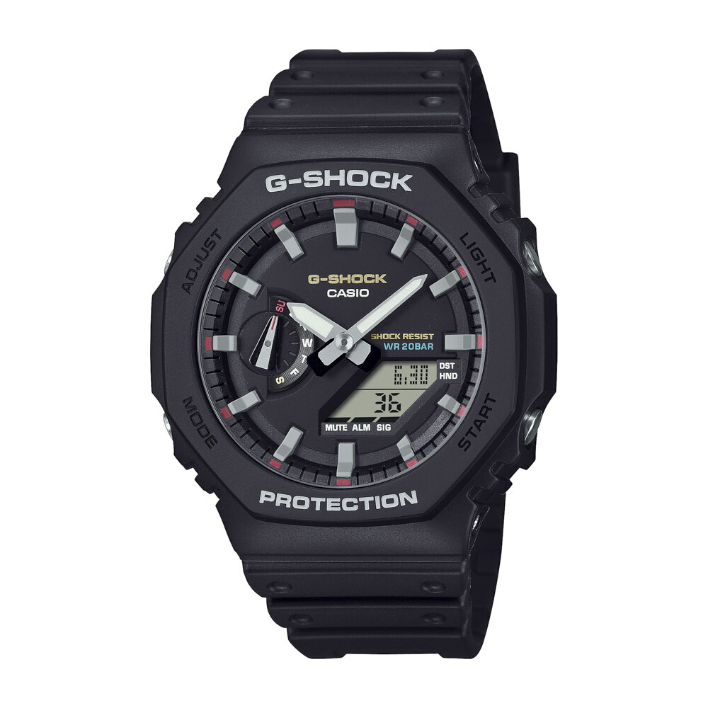 カシオ CASIO ジーショック G-SHOCK 腕時計 GA-2100 Iconic Styles アナデジ Mウォッチ GA-2100RL-1AJF　　フィットハウス の商品写真