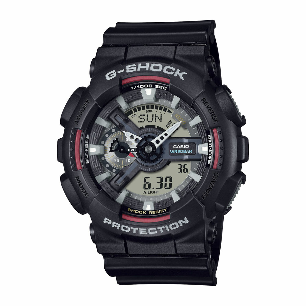 カシオ CASIO ジーショック G-SHOCK ウオッチ 110つづき物 Iconic Styles アナデジ Mご覧なさる GA-110RL-1AJF  嵌まる住み処