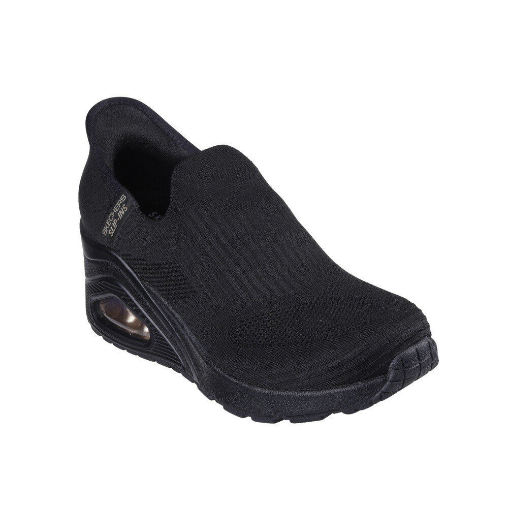 【お買い物マラソン期間中ポイント10倍】スケッチャーズ SKECHERS レディーススニーカー UNO WEDGE (BBK) 177523　　フィットハウス
