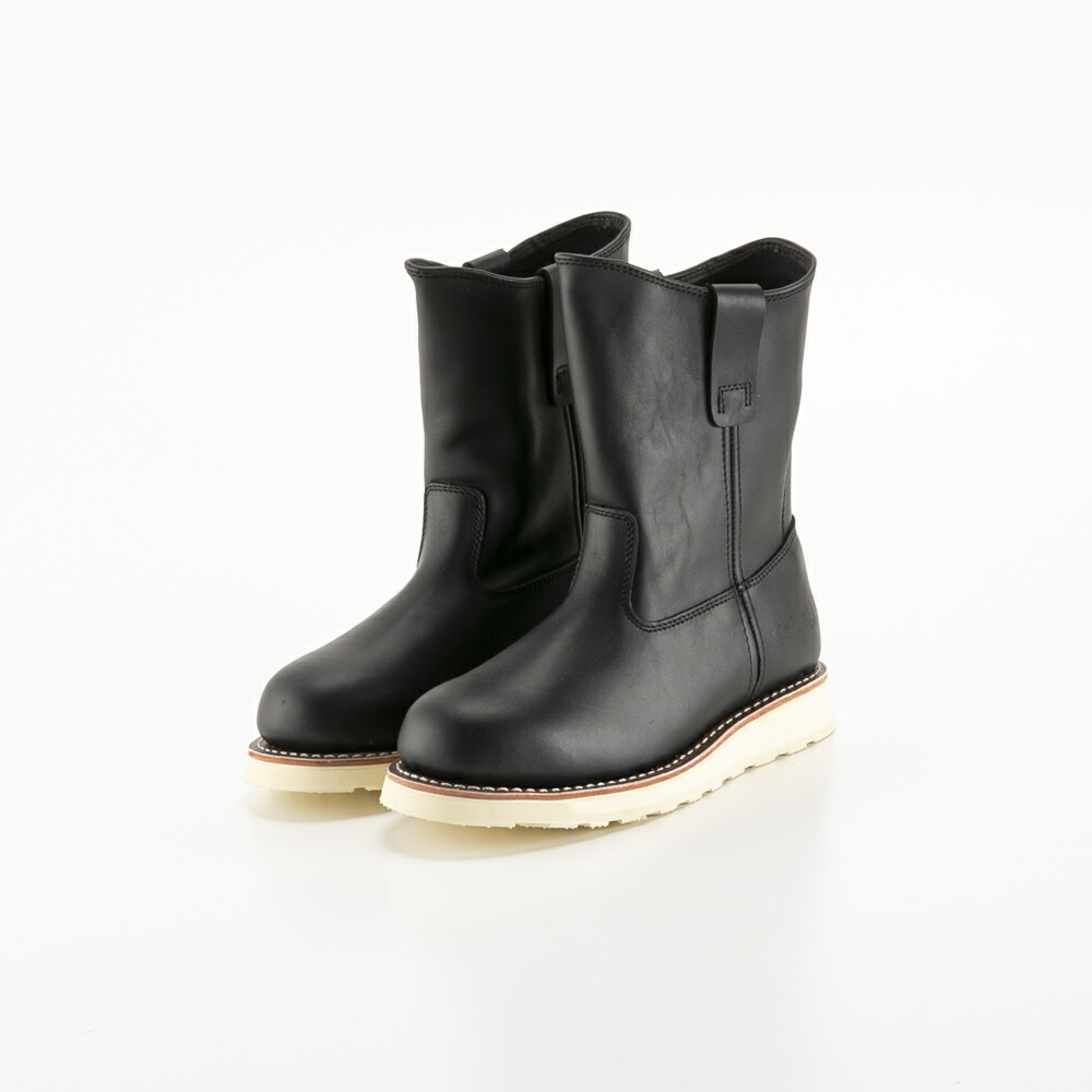 楽天市場】ショット メンズ ブーツ S24100 ウエリントン 本革 バイカー