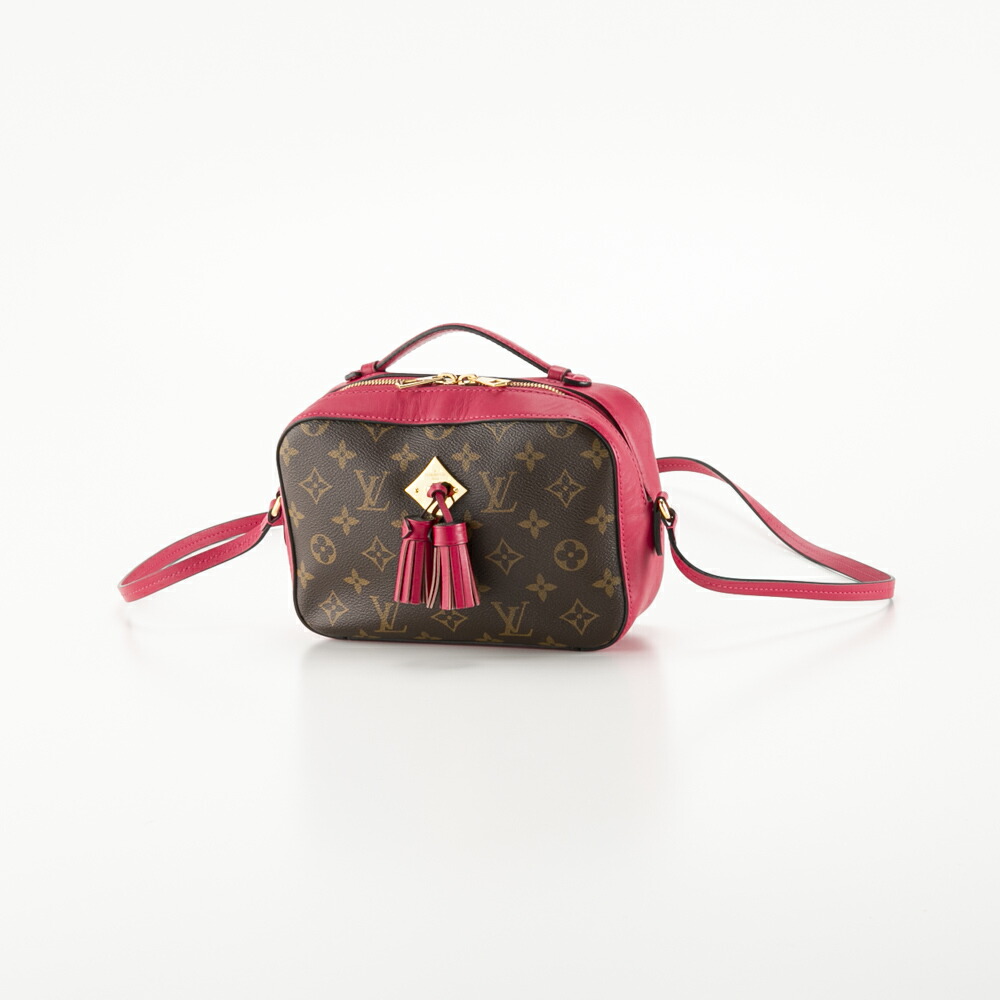 【５のつく日制限事項★10％引き換え証★】【ヴィンテージ・中古】ルイ･ヴィトン LOUIS VUITTON ショルダーバッグ モノグラム サントンジュ M43557   填まる棲み家