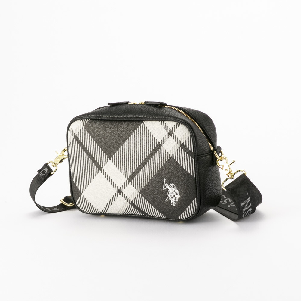 ユーエスポロアッスン US POLO ASSN 照合のしるし柄ショルダーバッグ USPA2675   相応う住みか
