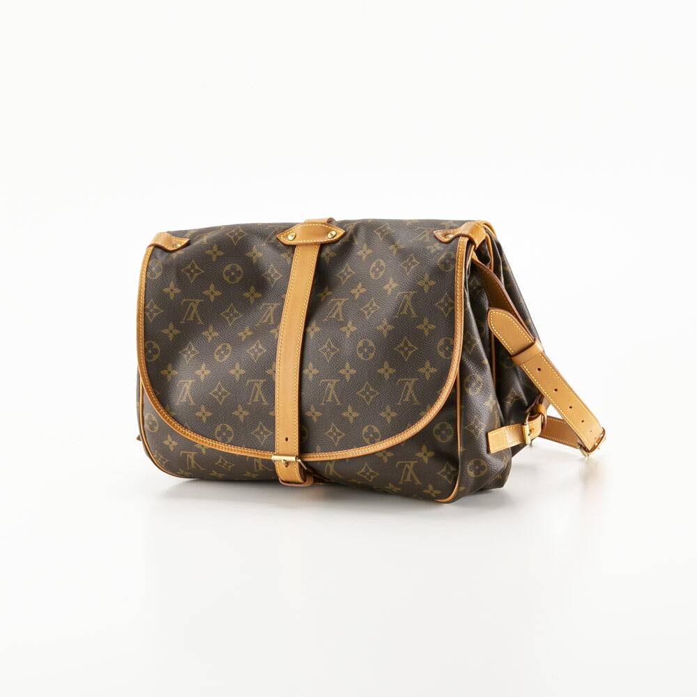 【お買い物マラソン期間中ポイント10倍】【ヴィンテージ・中古】ルイ・ヴィトン LOUIS VUITTON ショルダーバッグ モノグラム ソミュール GM M42254 フィットハウス|FIT HOUSE