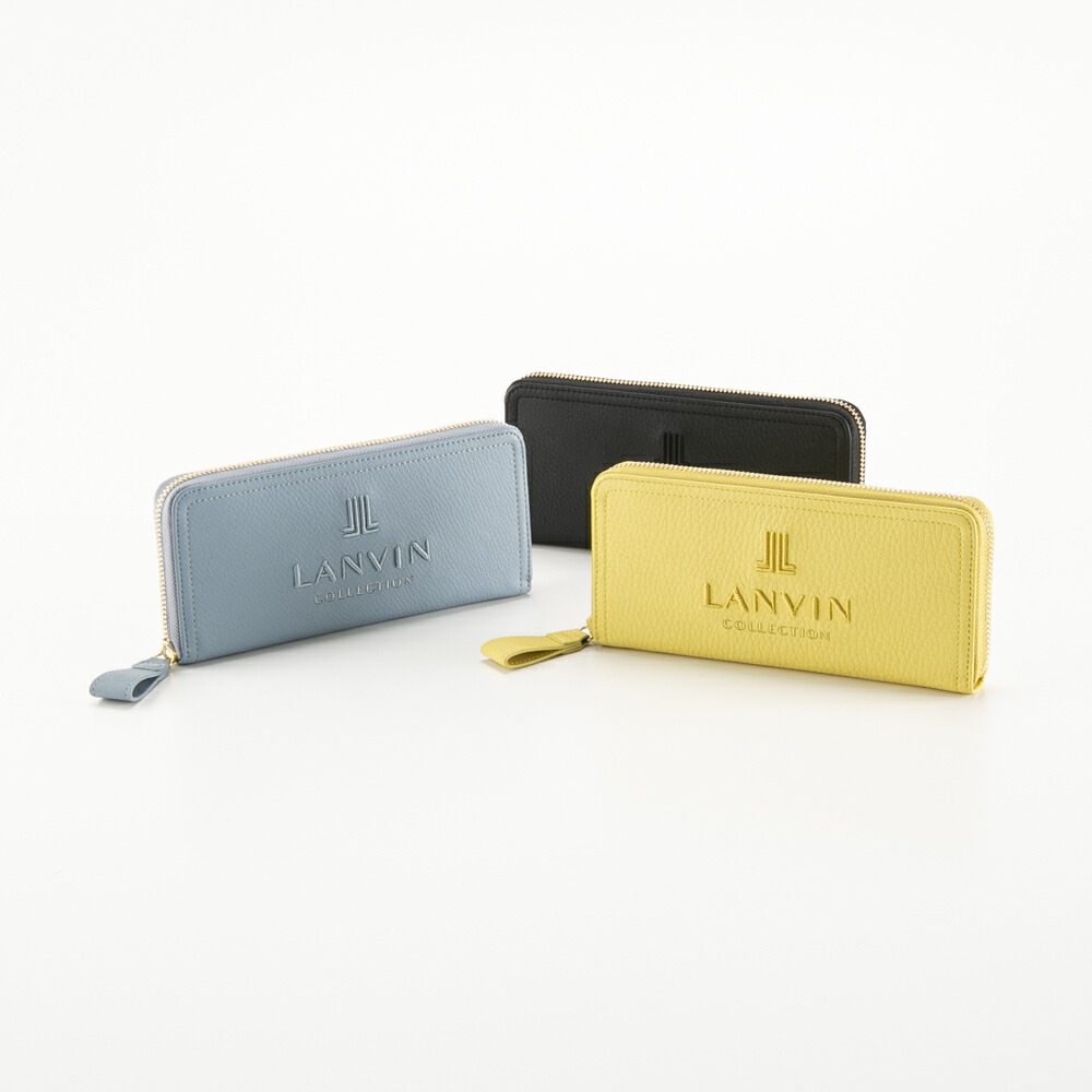 【百貨店大売り出し継続期間中尖んがり10倍】ランバン LANVIN 長紙入れ ルルヴェP LC6453   相応う住みか