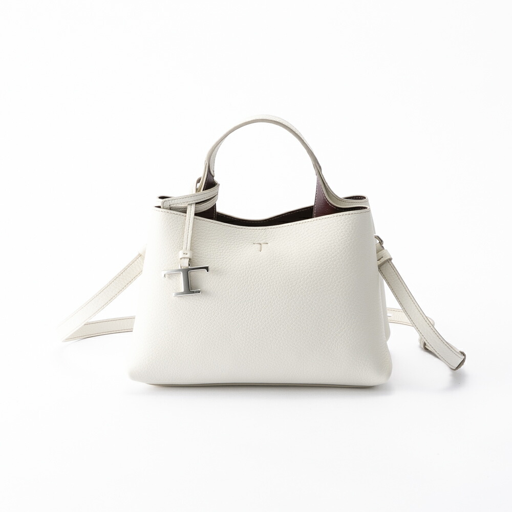トッズ TOD'S Tタイムレス メタルペンダント マイクロ ハンドバッグ XBWAPAEL000-QRI　 　フィットハウス｜FIT HOUSE