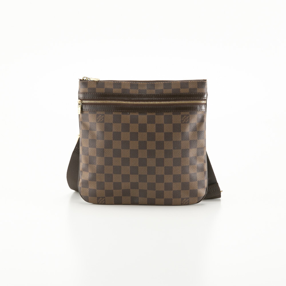 【お買い物マラソン期間中ポイント10倍】【ヴィンテージ・中古】ルイ･ヴィトン LOUIS VUITTON ショルダーバッグ ダミエ ポシェットボスフォール N51111　 　フィットハウス