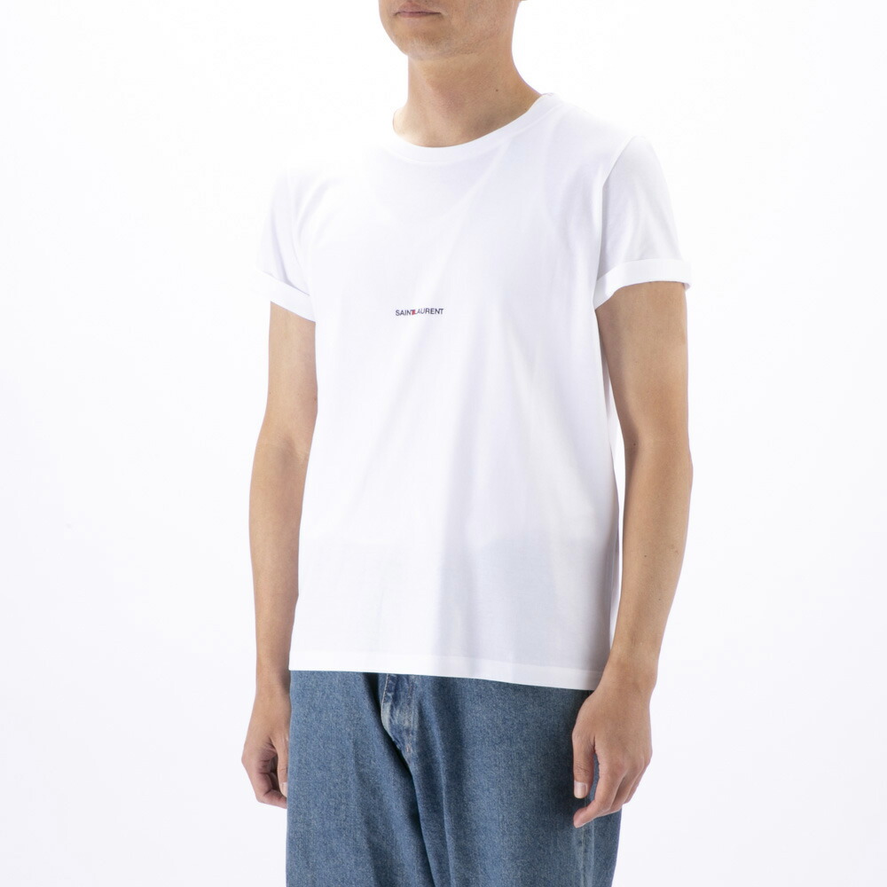 SAINT LAURENT◆サンローラン リヴ ゴーシュ Tシャツ◆2色 340114092_1.jpg