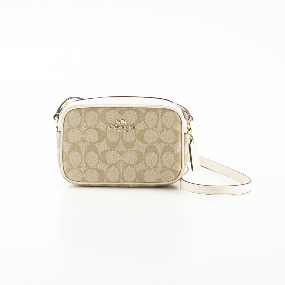 コーチ COACH ショルダーバッグ ミニ ジェイミー カメラバッグ シグネチャー キャンバス CQ874　 　フィットハウス
