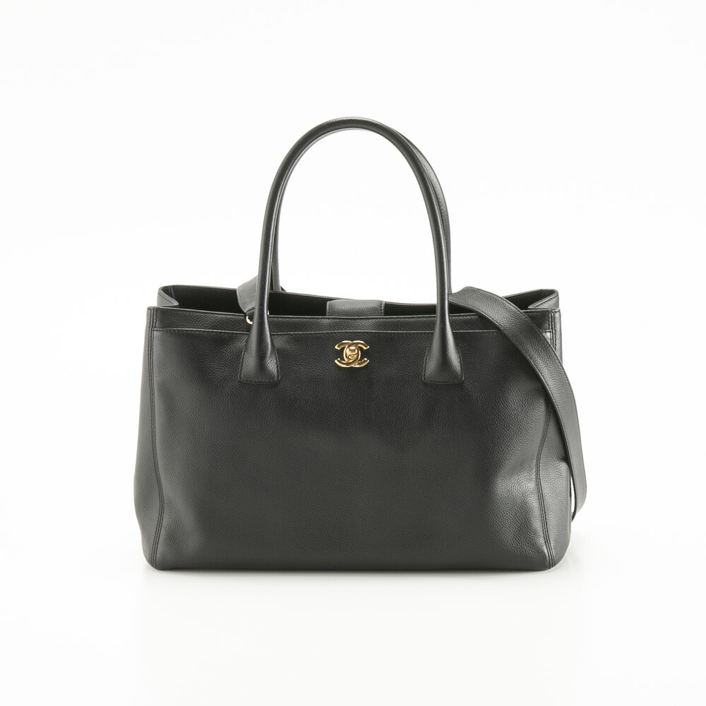 CHANEL シャネル コクーントートバッグ ハンドバッグ ナイロン レザー シャネル コココクーン ナイロン×レザー トートバッグ ブラック