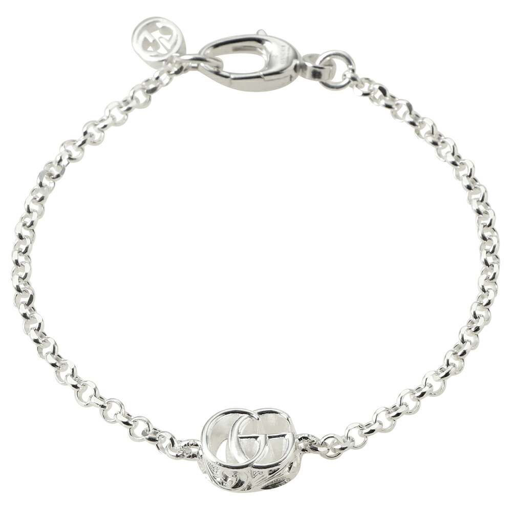 【お買い物マラソン期間中ポイント10倍】グッチ GUCCI ダブルG ブレスレット 770756/J8400/8106/18　　フィットハウス