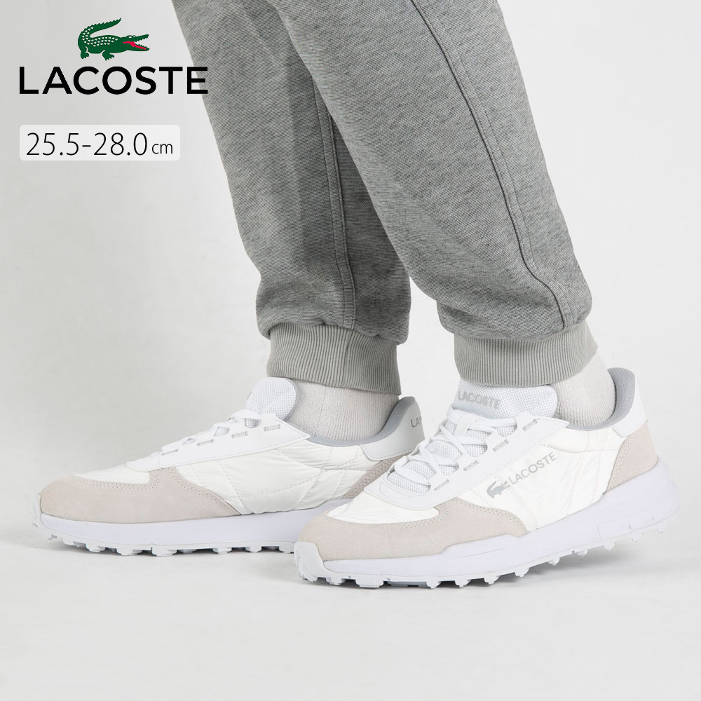 【お買い物マラソン期間中ポイント10倍】ラコステ LACOSTE メンズスニーカー ELITE ACTV EVO 225 1 SMA 50SMA0084　　フィットハウス