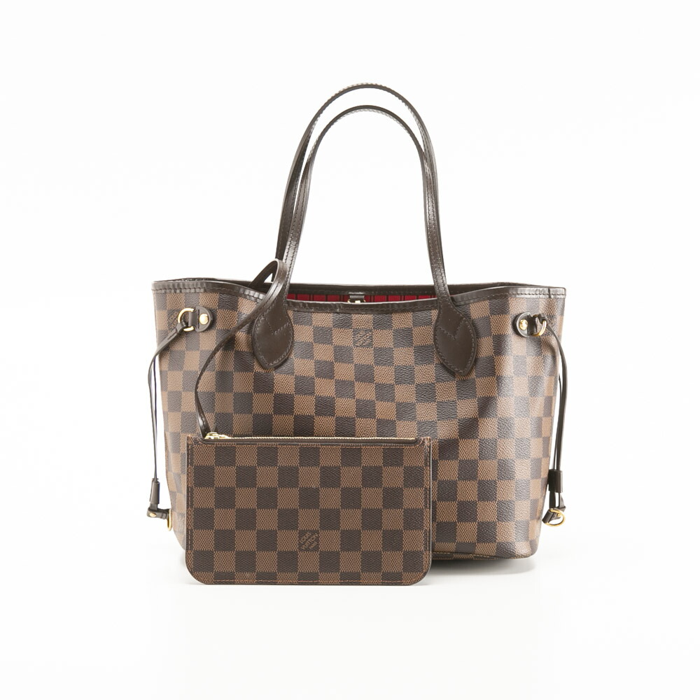 【お買い物マラソン期間中ポイント10倍】【ヴィンテージ・中古】ルイ・ヴィトン LOUIS VUITTON トートバッグ ダミエ ネヴァーフル PM N41359 フィットハウス