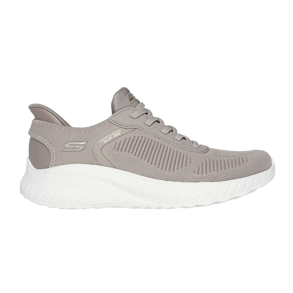 【お買い物マラソン期間中ポイント10倍】スケッチャーズ SKECHERS レディーススニーカー SLIP-INS スリップインズ ボブス スポート スクワッド カオス ワイド 117497W　 　フィットハウス