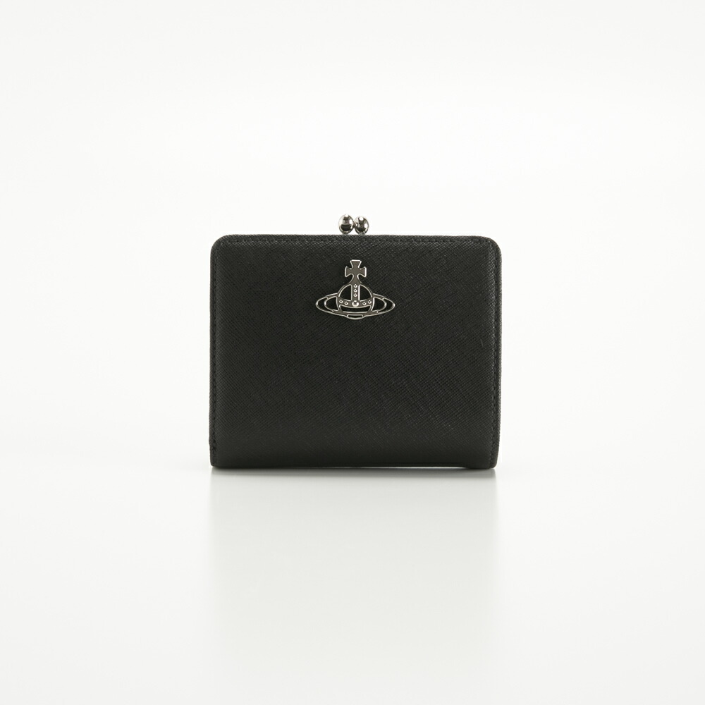 ヴィヴィアンウエストウッド Vivienne Westwood 折り紙入れ 御釣り入れ付き添い人 SAFFIANO 5115002YW-L001N   相応う住み家