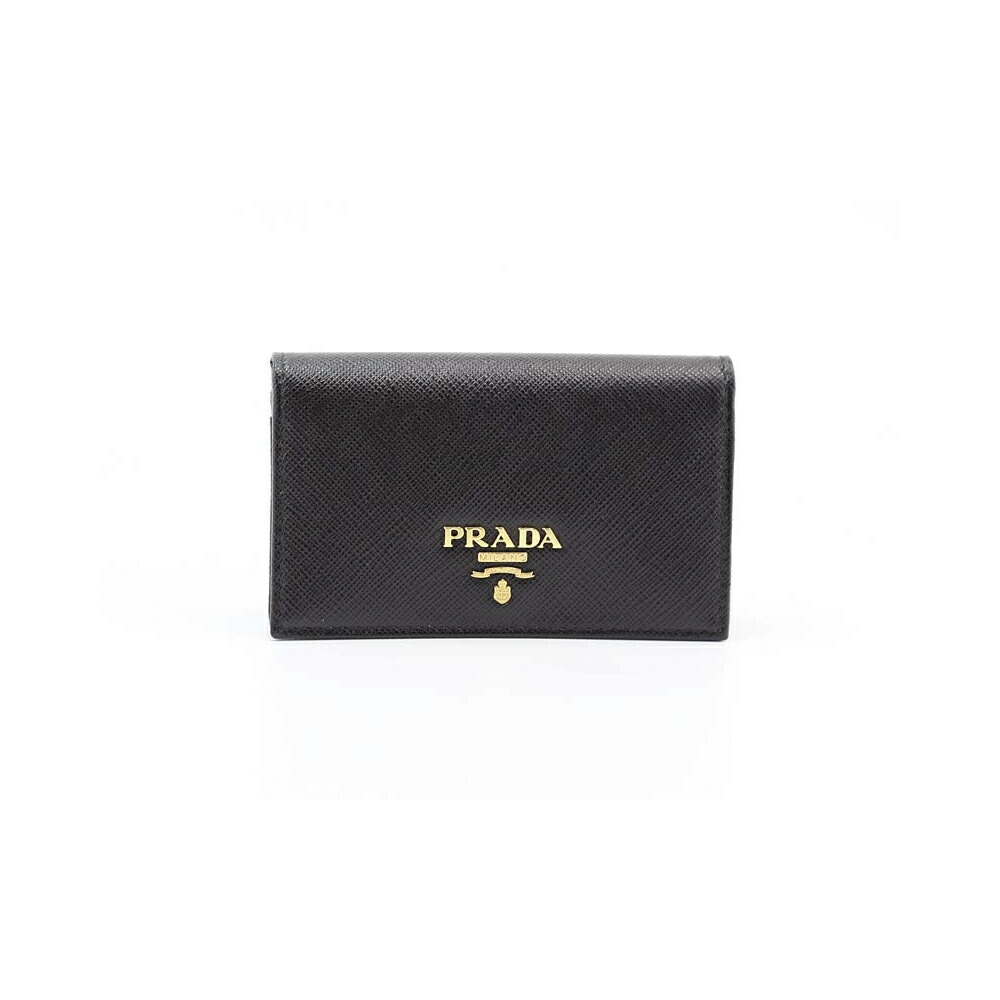 楽天市場】プラダ PRADA 名刺入れ SAF.MET名刺入れ/NERO 1MC122-QWA ...