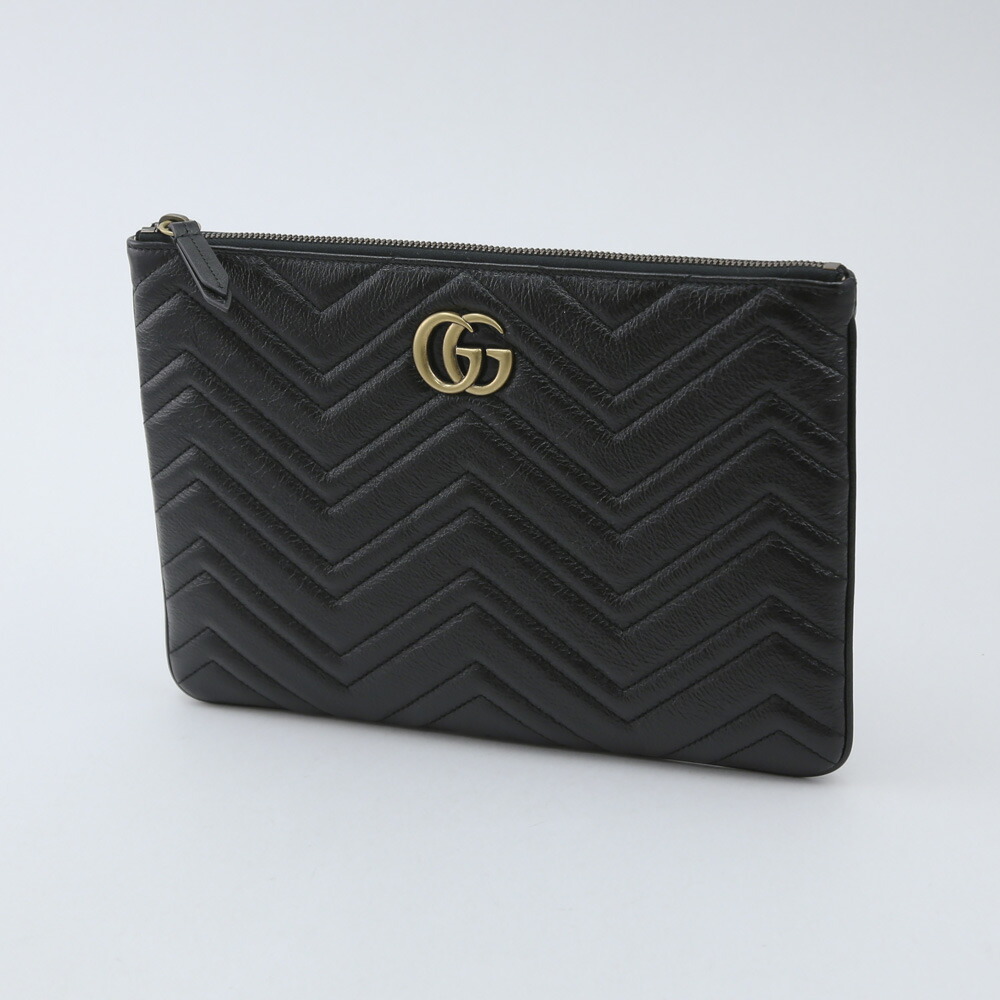 【お買い物マラソン期間中ポイント10倍】グッチ GUCCI クラッチバッグ GG MARMONT 525541 0OLET　　フィットハウス
