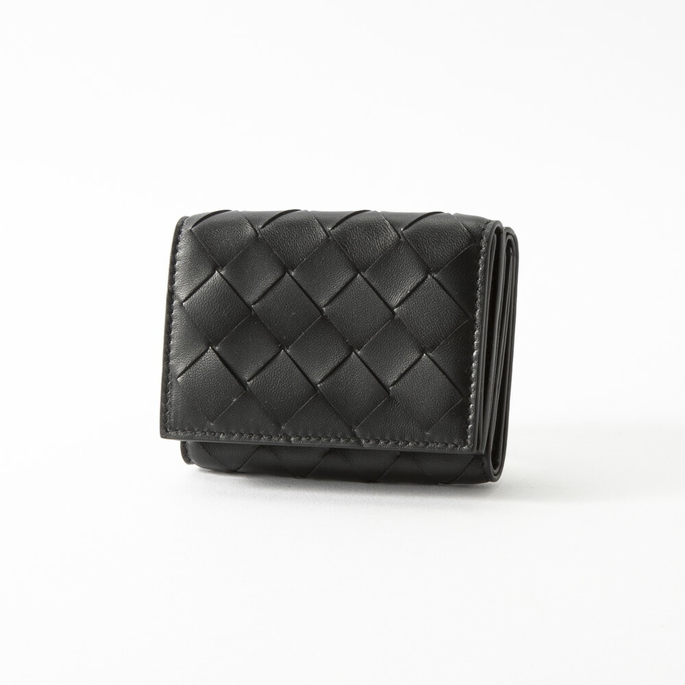 【５のつく日押さえる★10％クーポン券★】ボッテガヴェネタ BOTTEGA VENETA 折紙入れ イントレチャート 三折 TINY 609285VCPP2  相応う住みか