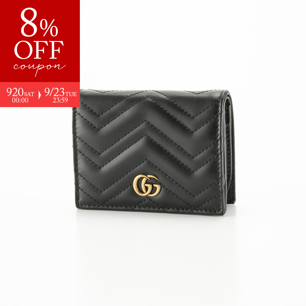 楽天市場】グッチ GUCCI 財布 GG Marmont 二つ折り ミニ財布