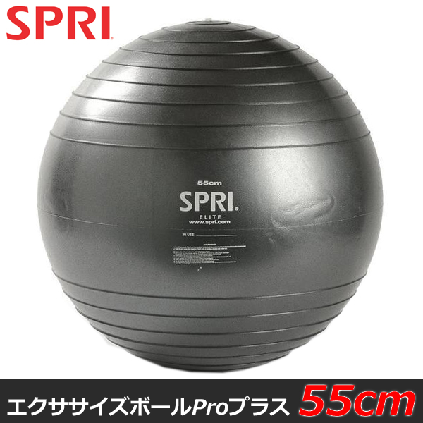 楽天市場 在庫あり バランスボール エリート Elite 55cm グレー Spri スプライ フィットネスインテリア トレーニング 体幹 Fitness Online フィットネス市場