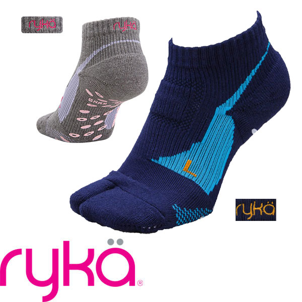 楽天市場 ライカ すべり止め付き足袋型ソックス 靴下 6cm丈 Ryka Fitness Online フィットネス市場