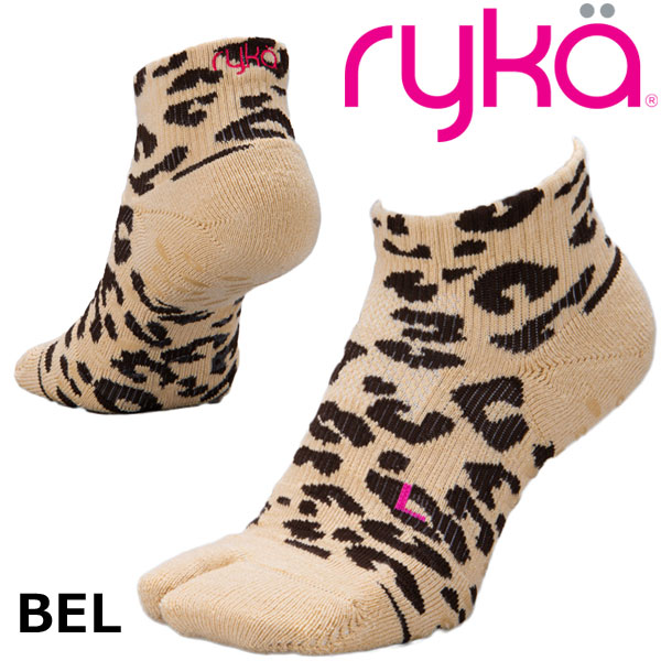 楽天市場 ライカ すべり止め付き足袋型ソックス 靴下 9cm丈 新色 23 25cm Ryka Fitness Online フィットネス市場