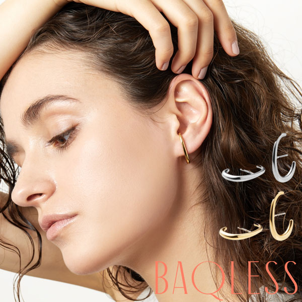 楽天市場】Baqless バックレス ピアス ゴールド シルバー ホース