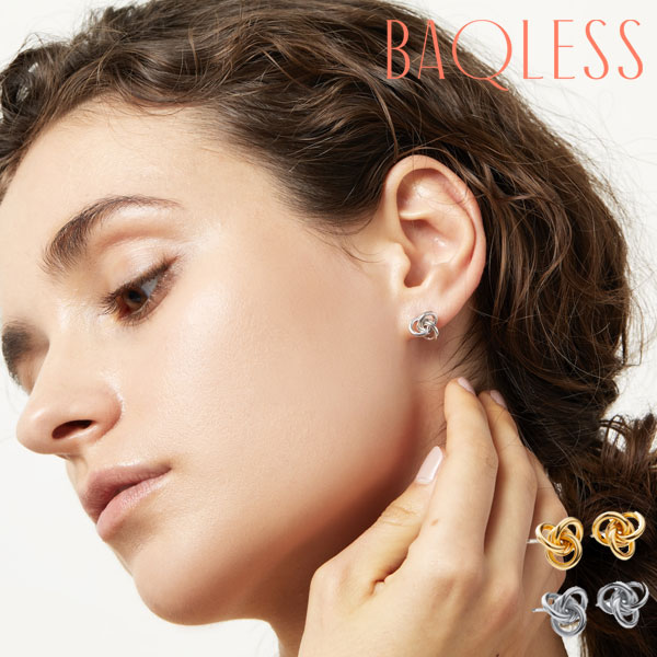 楽天市場】Baqless バックレス ピアス ゴールド シルバー ホース