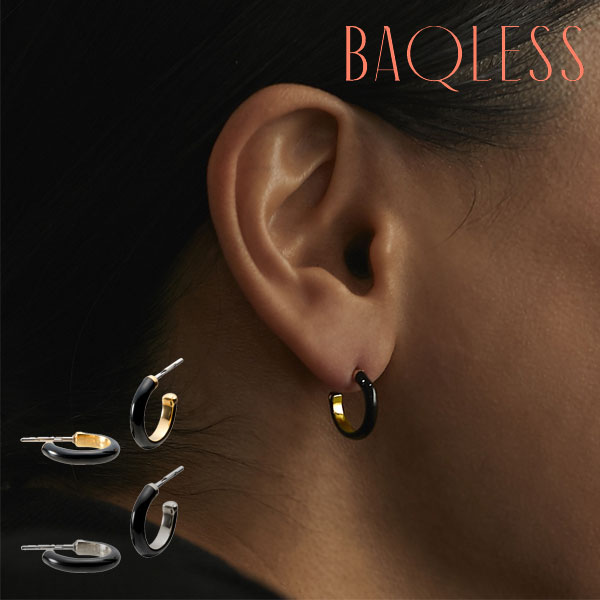楽天市場】Baqless バックレス ピアス ゴールド シルバー ホース