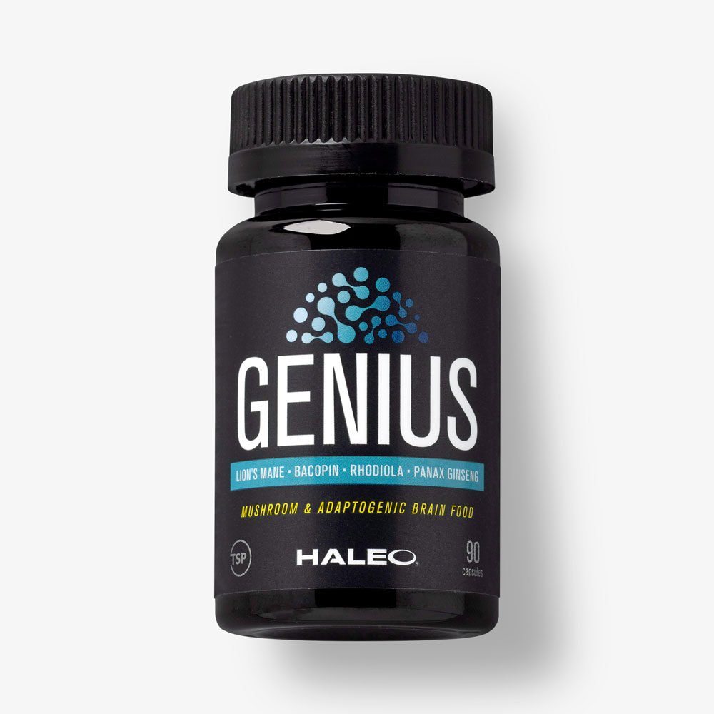 ハレオ ハレオ ジーニアス GENIUS（90カプセル） [HALEO] ヤマブシタケ ロディオラロゼア バコパモニエラ 高麗人参