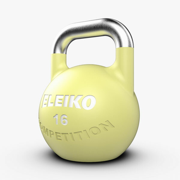 楽天市場 Eleiko ケトルベル コンペティション 16kg 黄 Competition Kettlebells Eleiko エレイコ ホームジム 筋トレ クロスフィット ゲットアップ Fitness Online フィットネス市場