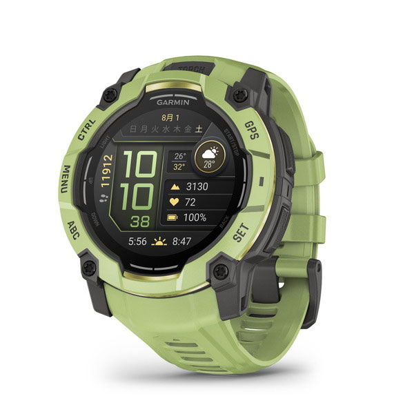 ガーミン インスティンクト3 Instinct3 AMOLED 50mm [GARMIN] 正規品 タフネスGPSスマートウォッチ トレイル トレラン マウント ウルトラ マラソン ランニング トライアスロン ゴルフ サイクリング スイミング サーフィン キャンプ アウトドア スキー ランニングマシン