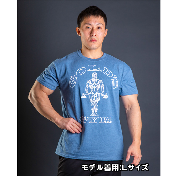 楽天市場 ベーシックジョーｔシャツ ターミネーター M L Xlサイズ Gold S Gym W ゴールドジムウェア 筋トレ ボディビル Fitness Online フィットネス市場