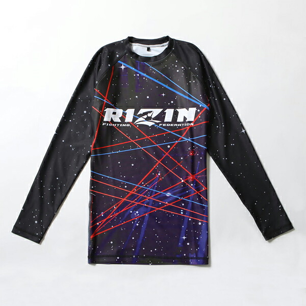 イサミ RIZIN長袖混雑時かばい立て STAR-LIGHTひな形 RZ-026  [ISAMI]  ライジン 格闘技 形づくる