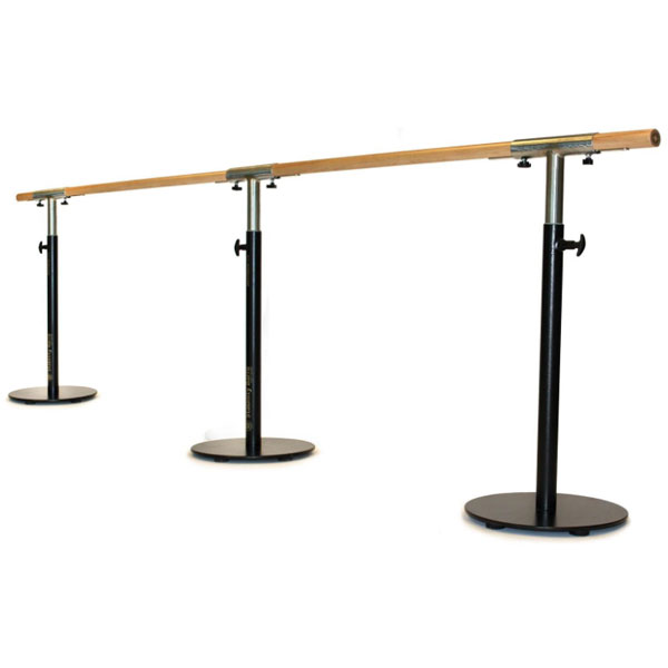スタビリティバー・12ft (グレーカラー) [Merrithew メリシュー] 【送料別途】【受注生産商品 /返品・交換不可】【メーカー保証2年】※代引不可※ バレエ ピラティス エクササイズ　リハビリ 姿勢 バレエバーワーク 立位脚エクササイズ