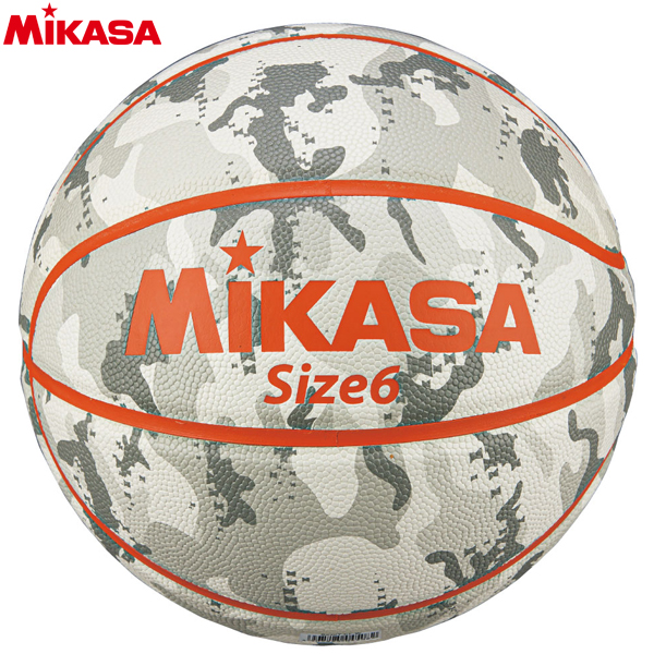 楽天市場 ミカサ バスケットボール 6号 レジャー用 カモ柄白 メーカー直送品 Mikasa Fitness Online フィットネス市場