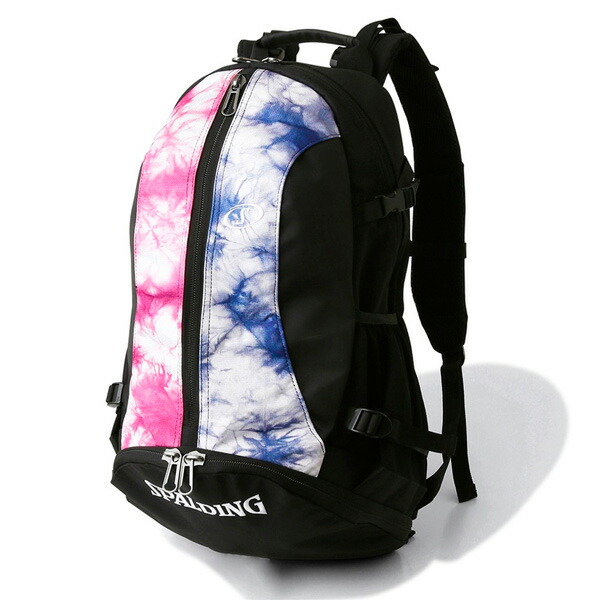 ケイジャー タイダイオーセンティック バックパック Spalding スポルディング ユニセックス One Size バスケ リュック 部活 練習 バスケットボール Bouncesociety Com