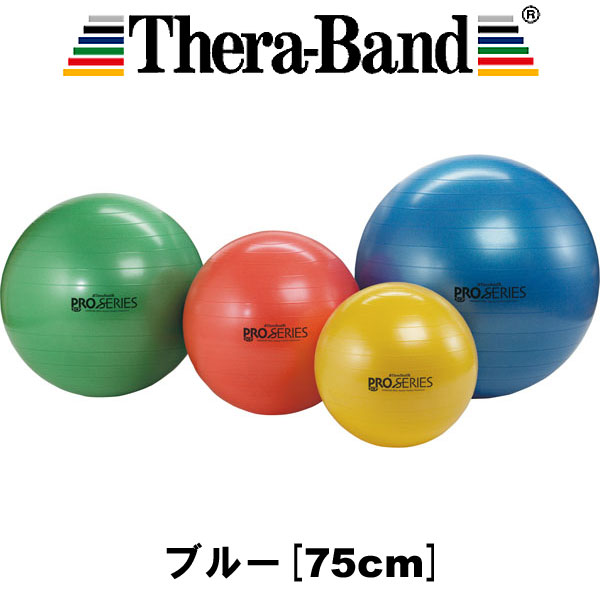 楽天市場 セラバンド Sdsエクササイズボール ブルー75cm バランスボール Thera Band D M Fitness Online フィットネス市場