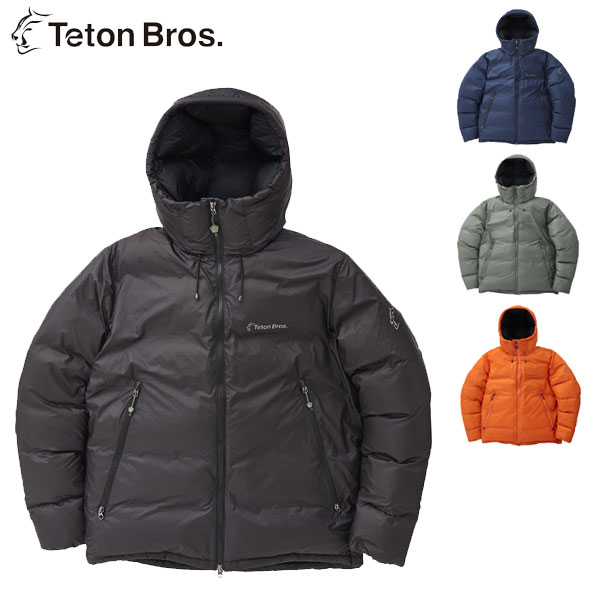 【ウインターセール商品】ユニセックス ベーリングフーディ ジャケット Bering Hoody [Teton Bros. ティートンブロス] ダウン 中綿 天然 撥水 保温 軽量 極寒 真冬 バックカントリー 登山 冬山 冬季キャンプ アウトドア※返品・交換不可セール商品