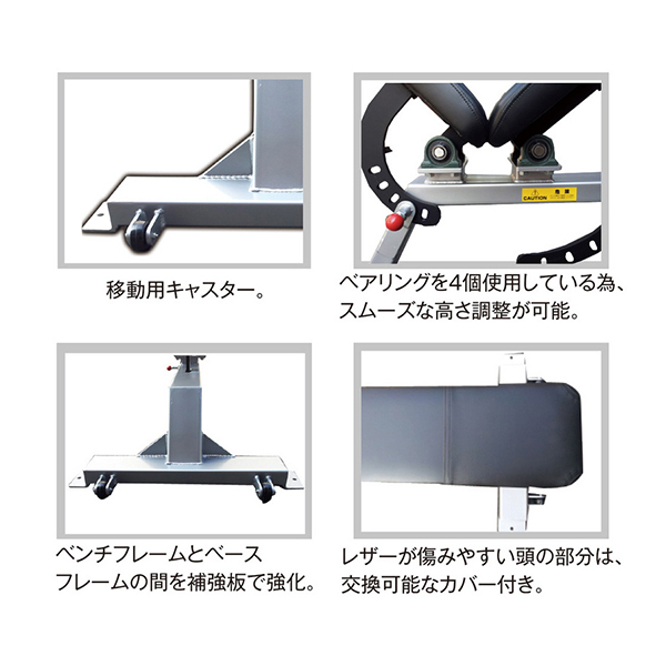 楽天市場 日本製 パワービルダー アジャスタブルベンチ 施設用マシン 送料込み価格 代引不可 トレーニング 筋トレ インクラインベンチ Fitness Online フィットネス市場