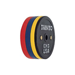 IVANKO イヴァンコ オリンピックラバー プレート 20㎏×2 楽天市場】[IVANKO] オリンピックラバー EZプレート（20kg /2枚