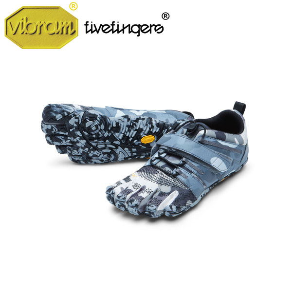 正規品送料無料 V-TRAIN 2.0 トレイン Grey Camo レディース vibram fivefingers ビブラムファイブフィンガーズ  5本指 かさばらないトレーニングシューズ ベアフット fucoa.cl