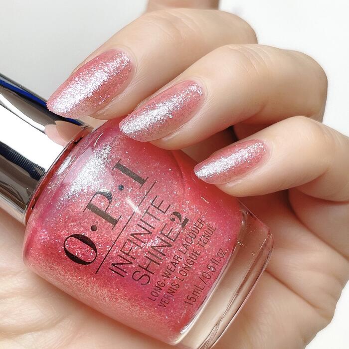 保障 OPI INFINITE SHINE インフィニット シャイン ISL D51 Pixel Dust ピクセル ダスト 15ml シマー ピンク  モーヴ 半透明 パール グリッター マニキュア ポリッシュ ネイル 速乾 ペディキュア 夏ネイル 夏カラー qdtek.vn