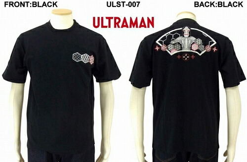【ウルトラマン】ダダと和模様刺繍半袖Tシャツ ULST-007