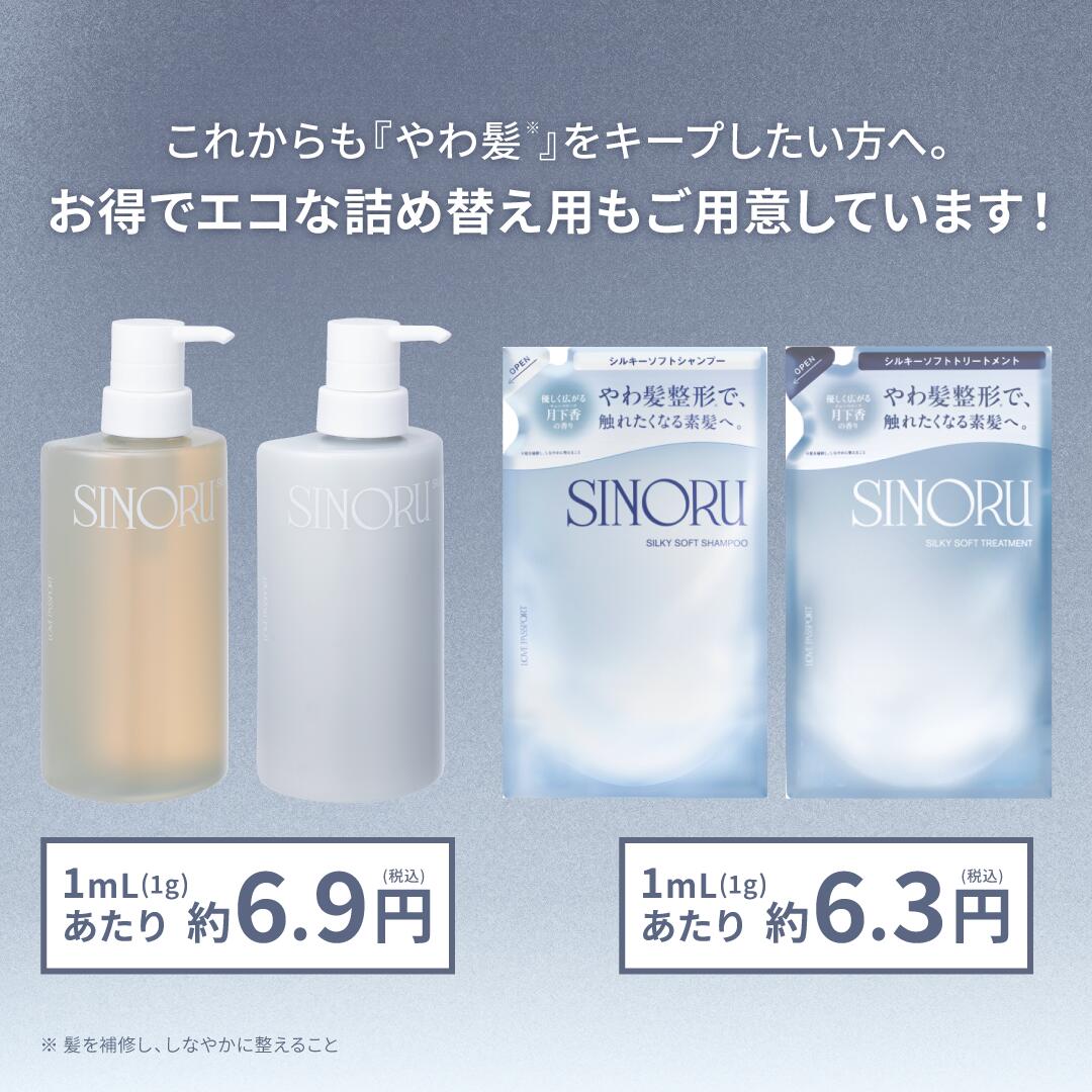 ラブパスポートシノル　シャンプートリートメント8本（4セット） 公式】ラブパスポート シノル スターターセット シャンプー
