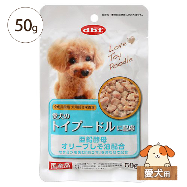 楽天市場 デビフ 愛犬のトイプードルに配慮 50g 愛犬用 パウチ レトルト 犬用総合栄養食 国産 無着色 ペットガーデン紀三井寺