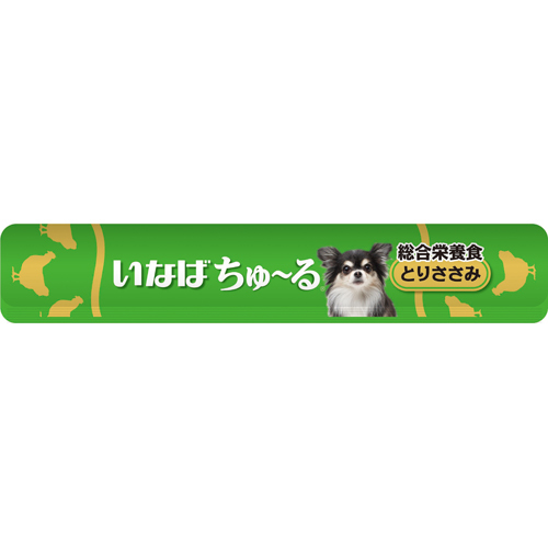 いなば 犬用ちゅーる 総合栄養食 とりささみ 14g 4本 愛犬用 ちゅ る 犬用 緑茶消臭成分配合 国産 Swietlica Uz