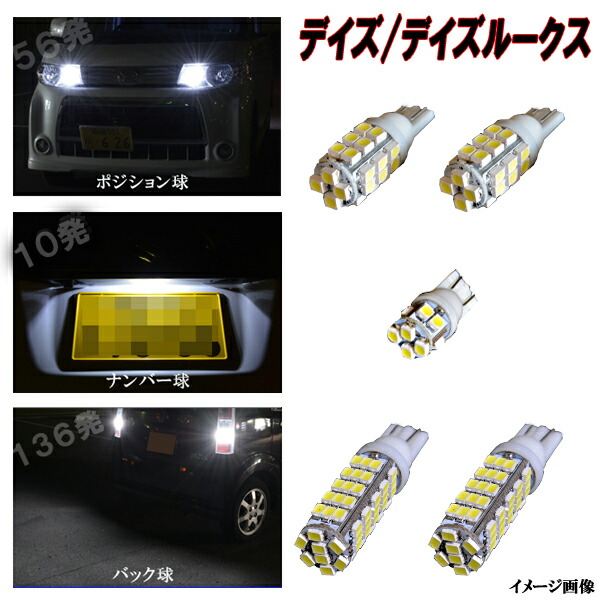楽天市場】デイズ B21W ルークス ML21S B21A LEDヘッドライト