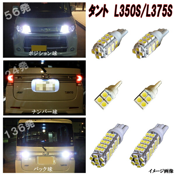 楽天市場】タントカスタム L350S L360S L375S L385S 純正HIDを