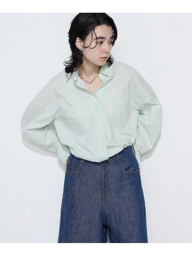 【SALE／40%OFF】ソフトコットンローン シャツ COMME CA Wardrobe コムサ トップス シャツ・ブラウス イエロー グリーン ピンク【RBA_E】【送料無料】[ Fashion]｜FIVEFOXes ONLINE STORE